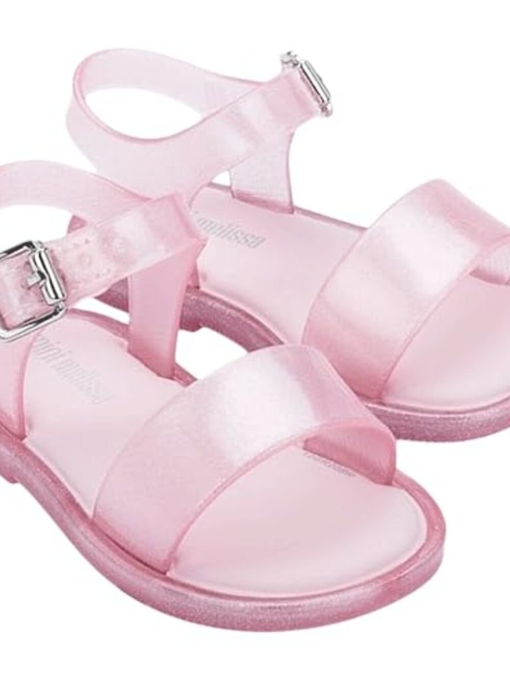 Mini Melissa Girls Mar Glitter Jelly Sandal